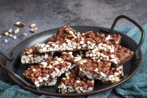 Rezept für Puffreis-Schokolade 