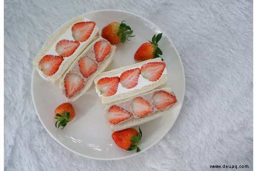 Erdbeer-Sandwich-Rezept 