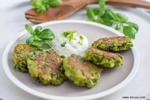 Rezept für Erbsen-Käse-Schnitzel 