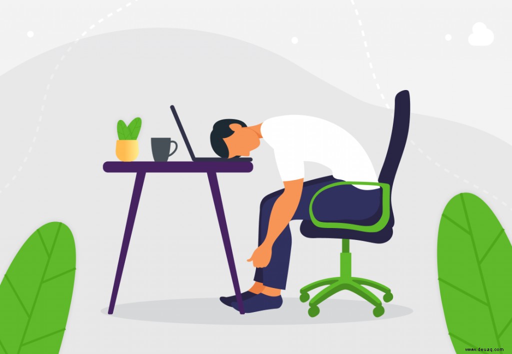 Müdigkeit bei der Arbeit:5 Wege zur Beseitigung von Arbeitsmüdigkeit (+ 1 Bonus!) 