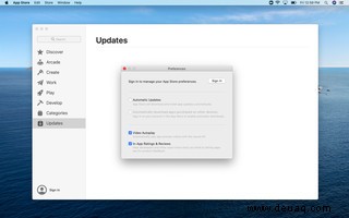 So verwalten Sie App-Updates in macOS 