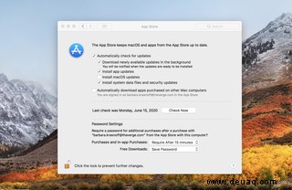 So verwalten Sie App-Updates in macOS 