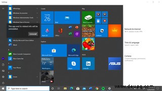 Windows 10-Grundlagen:So deinstallieren Sie Apps 