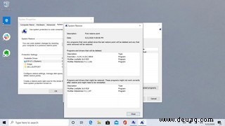 Windows 10-Grundlagen:So verwenden Sie die Systemwiederherstellung, um in der Zeit zurückzugehen 