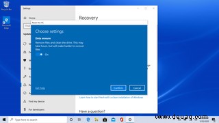 Windows 10-Grundlagen:So setzen Sie Ihr System zurück 