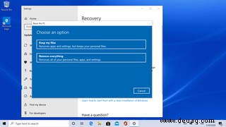 Windows 10-Grundlagen:So setzen Sie Ihr System zurück 