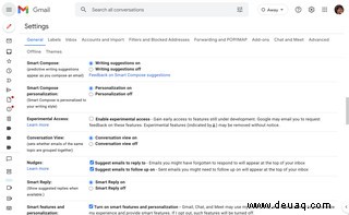 So aktivieren und verwenden Sie die KI-gestützten Smart Reply- und Smart Compose-Tools von Gmail 