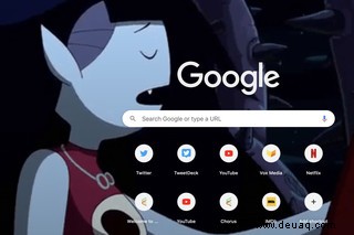 So personalisieren Sie Ihre Google Chrome-Startseite mit einem beliebigen GIF 