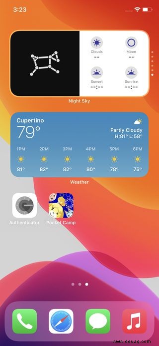 iOS 14-Grundlagen:So fügen Sie dem Startbildschirm Ihres iPhones Widgets hinzu 