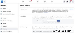 So verstecken, entfreunden oder blockieren Sie jemanden auf Facebook 