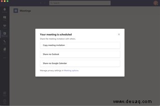 So starten Sie eine Videokonferenz in der kostenlosen Version von Microsoft Teams 