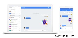 So senden Sie mit Android Messages Textnachrichten von Ihrem Computer 