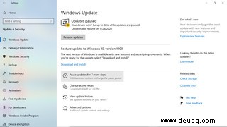 Windows 10-Grundlagen:So pausieren und deaktivieren Sie Updates 