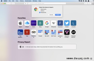 So importieren Sie Ihre Passwörter über Safari in den iCloud-Schlüsselbund von Apple 