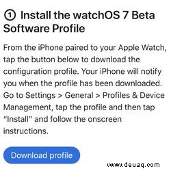 So installieren Sie Apples watchOS 7- und iOS 14-Betas, damit Sie Ihr Telefon mit Ihrer Uhr entsperren können 