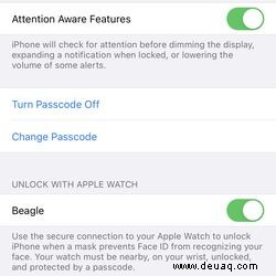 So installieren Sie Apples watchOS 7- und iOS 14-Betas, damit Sie Ihr Telefon mit Ihrer Uhr entsperren können 