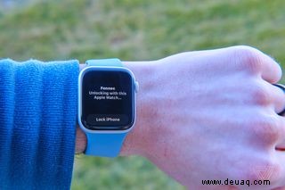 So entsperren Sie Ihr iOS 14.5 iPhone mit Ihrer Apple Watch 