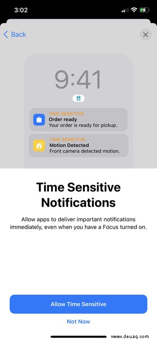 So verwenden Sie die Fokusmodi für Benachrichtigungen unter iOS 15 