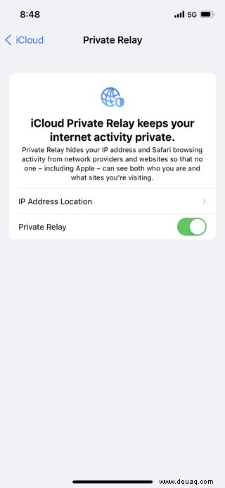 So verwenden Sie die Private Relay-Funktion von Apple mit iCloud Plus 