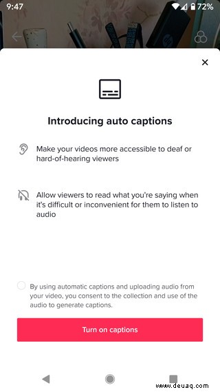 So schalten Sie die automatischen Untertitel von TikTok ein (oder aus) 