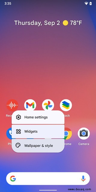 So können Sie mit Android 12 die Farbpalette Ihres Telefons anpassen 