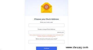 So verwenden Sie die E-Mail-Schutz-App von DuckDuckGo 