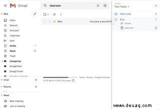 So verwenden Sie Google Tasks in Google Mail auf Ihrem Desktop 