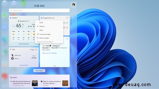 So arbeiten Sie mit dem Windows 11-Widget-Panel 
