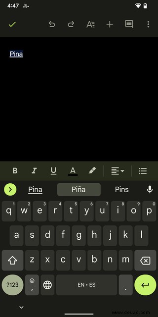 So wechseln Sie die Sprache mit der Android Gboard-Tastatur 
