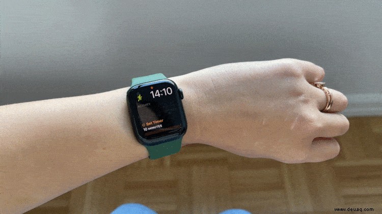 So steuern Sie Ihre Apple Watch freihändig 