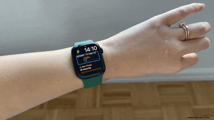 So steuern Sie Ihre Apple Watch freihändig 