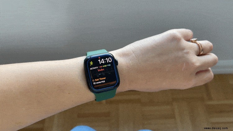 So steuern Sie Ihre Apple Watch freihändig 