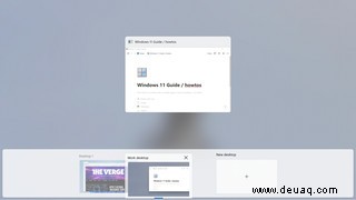 So erstellen Sie virtuelle Desktops mit Windows 11 