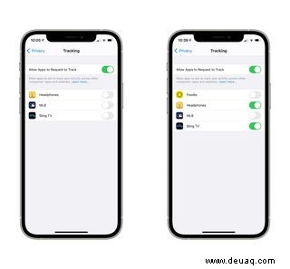 So verwenden Sie den iOS-App-Tracking-Blocker 