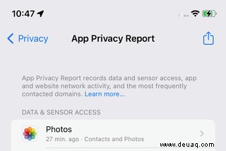 So verwenden Sie den neuen App-Datenschutzbericht des iPhones 
