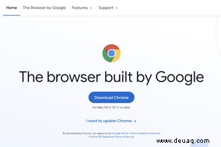 So aktualisieren Sie Google Chrome 