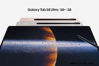 So bestellen Sie die Samsung Galaxy Tab S8-Serie vor 