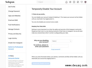 So löschen Sie Ihr Instagram-Konto 