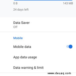 So überwachen und begrenzen Sie Ihre Datennutzung auf einem Android-Telefon 