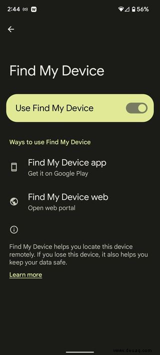 So orten Sie Ihr Android-Telefon mit Google Find My Device 