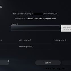 So ändern Sie Ihren PlayStation Network-Benutzernamen 