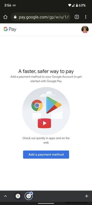 Android 101:Verwendung von Google Pay 