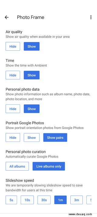 So verwenden Sie einen Google Nest Hub als digitalen Bilderrahmen 