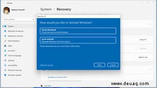 So setzen Sie Ihr Windows 11-System zurück 