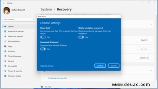 So setzen Sie Ihr Windows 11-System zurück 