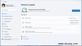 So pausieren und deaktivieren Sie Windows 11-Updates 