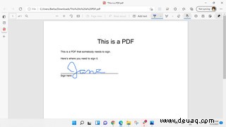 So erstellen Sie eine Signatur für PDF-Dokumente auf einem PC 