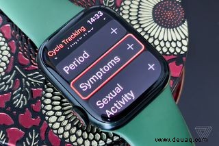 So verfolgen Sie Ihre Menstruationszyklen auf einer Smartwatch 