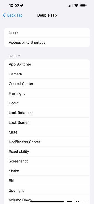 So verwenden Sie die Back Tap-Funktion Ihres iPhones 