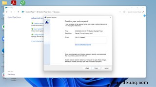 Windows 11-Grundlagen:So verwenden Sie die Systemwiederherstellung, um in der Zeit zurückzugehen 